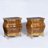 A Pair of Commodes in Style of Mathias Ortmann - image 2