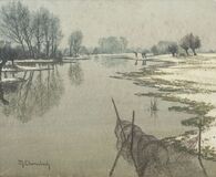 Winter at River Rhine - image 1