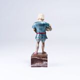 Chryselephantin-Figur 'Junge mit Vase und Spielzeug-Widder' - Bild 2