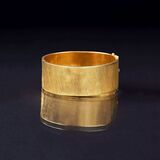 A Gold Bangel Bracelet - image 2