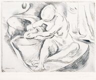 Bather, seated - image 1