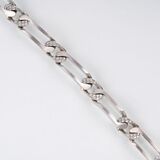 A Whitegold Bracelet with Diamonds - image 1