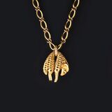 A Gold 'Toison d'Or' Pendant with Necklace - image 1