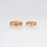 Two Trinity Gold Rings - image 3