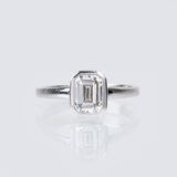 A Solitaire Diamond Ring - image 1