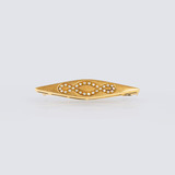 A Gold Brooch with Diamonds - image 2
