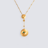 Modernes Gold-Collier - Bild 2