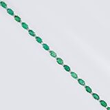 An Emerald Diamond Bracelet