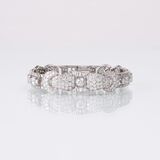 A higcarat Art-déco Diamond Bracelet - image 3