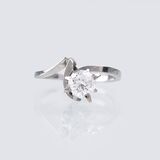 A Solitaire Diamond Ring - image 1