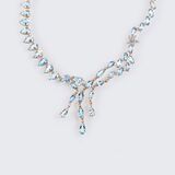 An Aquamarine Diamond Necklace - image 1