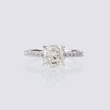 A Solitaire Diamond Ring - image 1