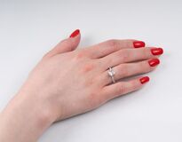 A Solitaire Diamond Ring - image 3