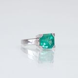 A colourful Emerald Ring - image 2