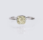 Fancy-Diamant-Ring - Bild 1