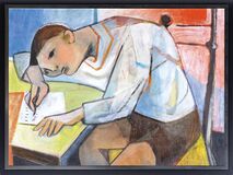 Writing Boy - image 2