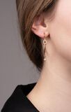 A Pair of Earrings with Solitaire Diamonds 'Chaîne d'Ancre Enchaînée' - image 2