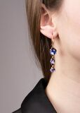 A Pair of Earpendants with Lapis Lazuli and Quartz 'Capri' - image 2