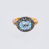A Topaz Ring 'Tabou' - image 1