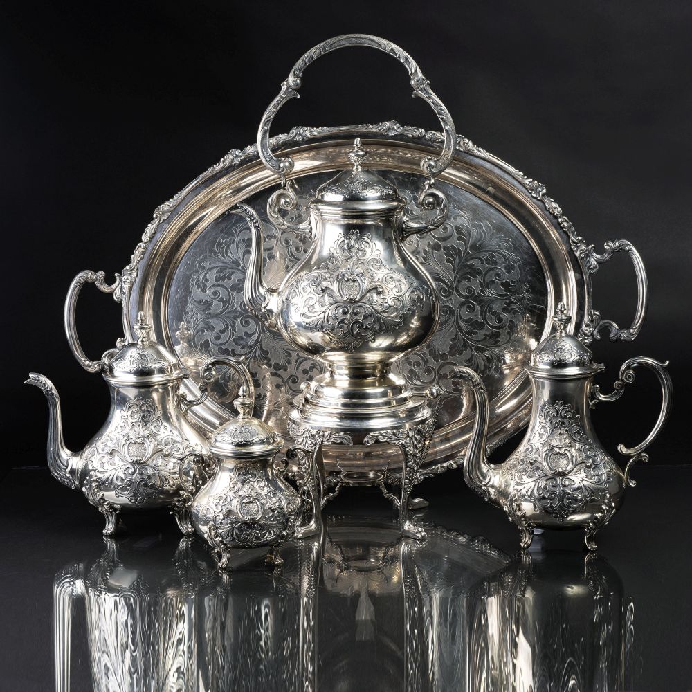 A Magnificent Coffee and Tea Service - image 2