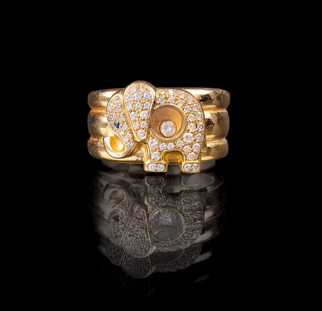 Chopard - Bandring 'Elefant Happy Diamond' Bandring 'Elefant Happy Diamond'