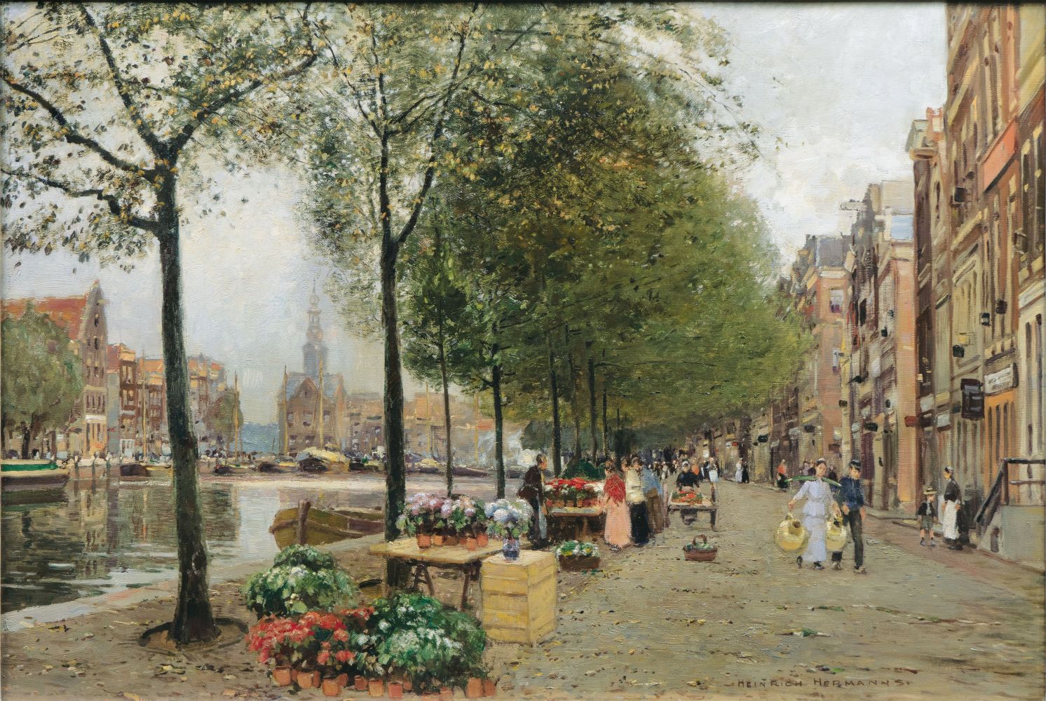 Blumenmarkt in Amsterdam