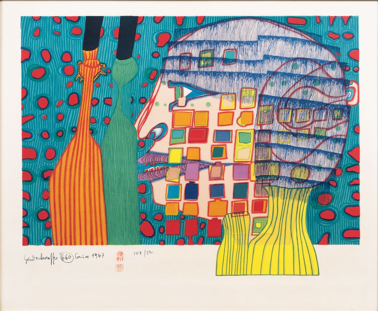 Friedensreich Hundertwasser - The shadows of the Stars The shadows of the Stars