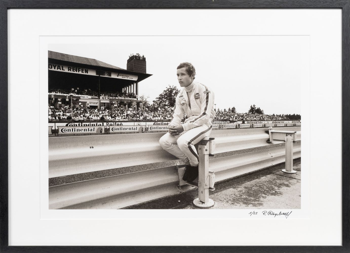 A thoughtful Jacky Ickx at the Nuerburgring - image 2