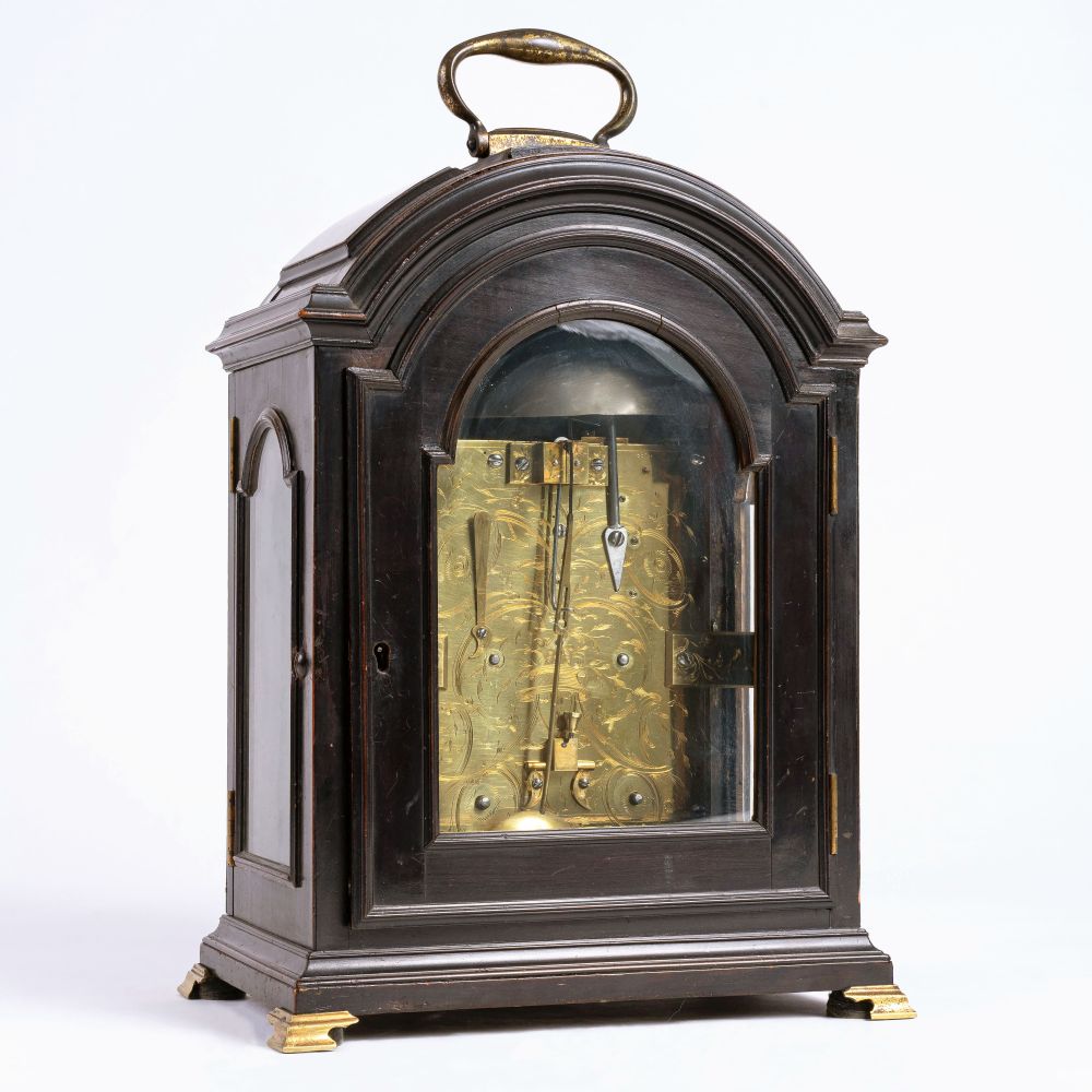 A George III Bracket Clock with Repetition - image 2