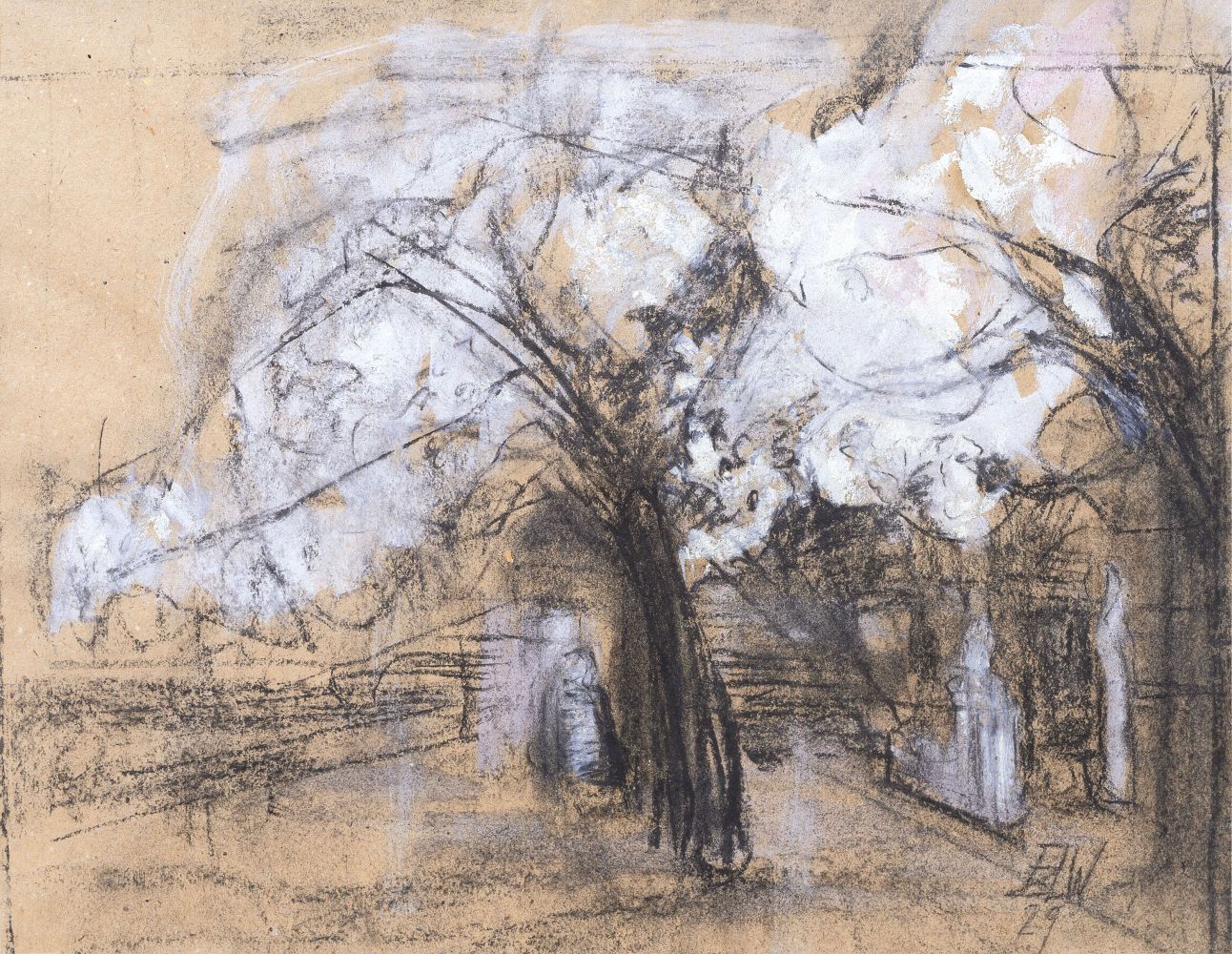 Elfriede Lohse-Wächtler - Blossoming Trees Blossoming Trees