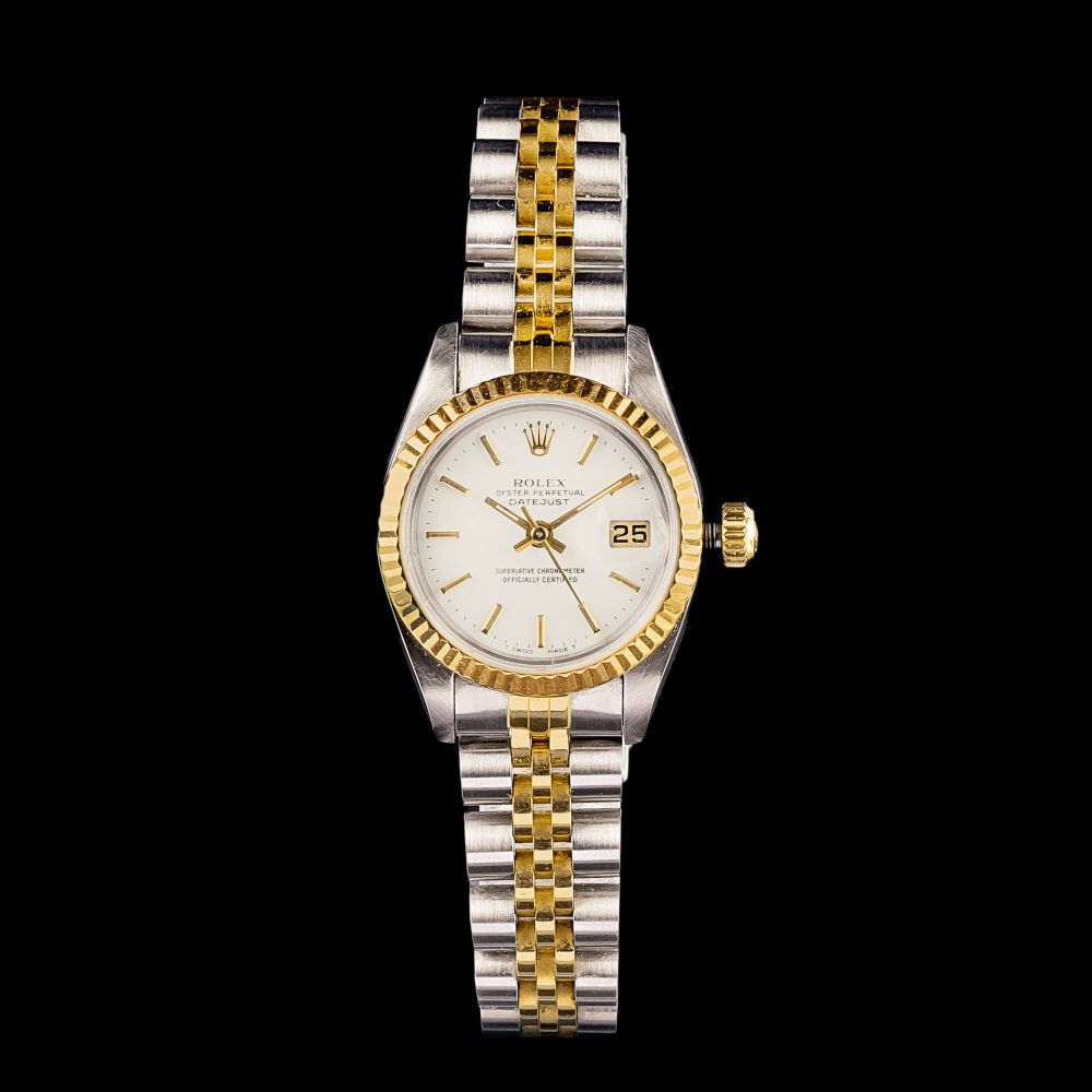 A Lady's Wristwatch 'Oyster Perpetual Datejust'