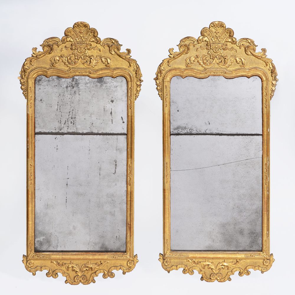 A Pair of Rococo Mirrors
