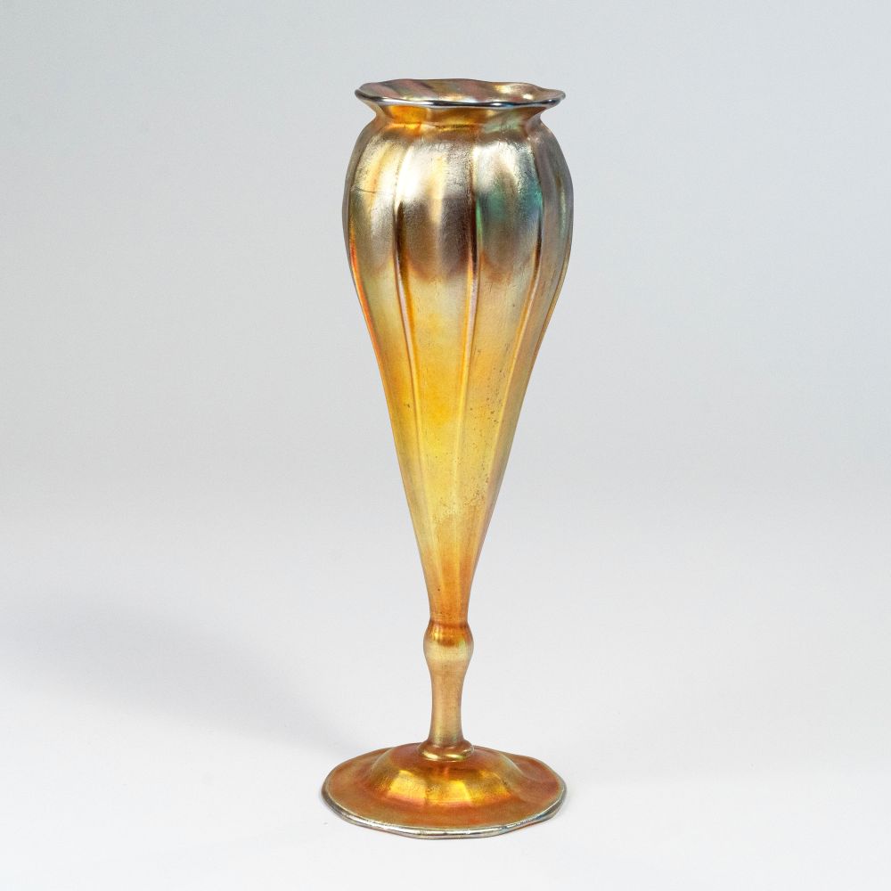 Goldene Favrile- Vase - Bild 2