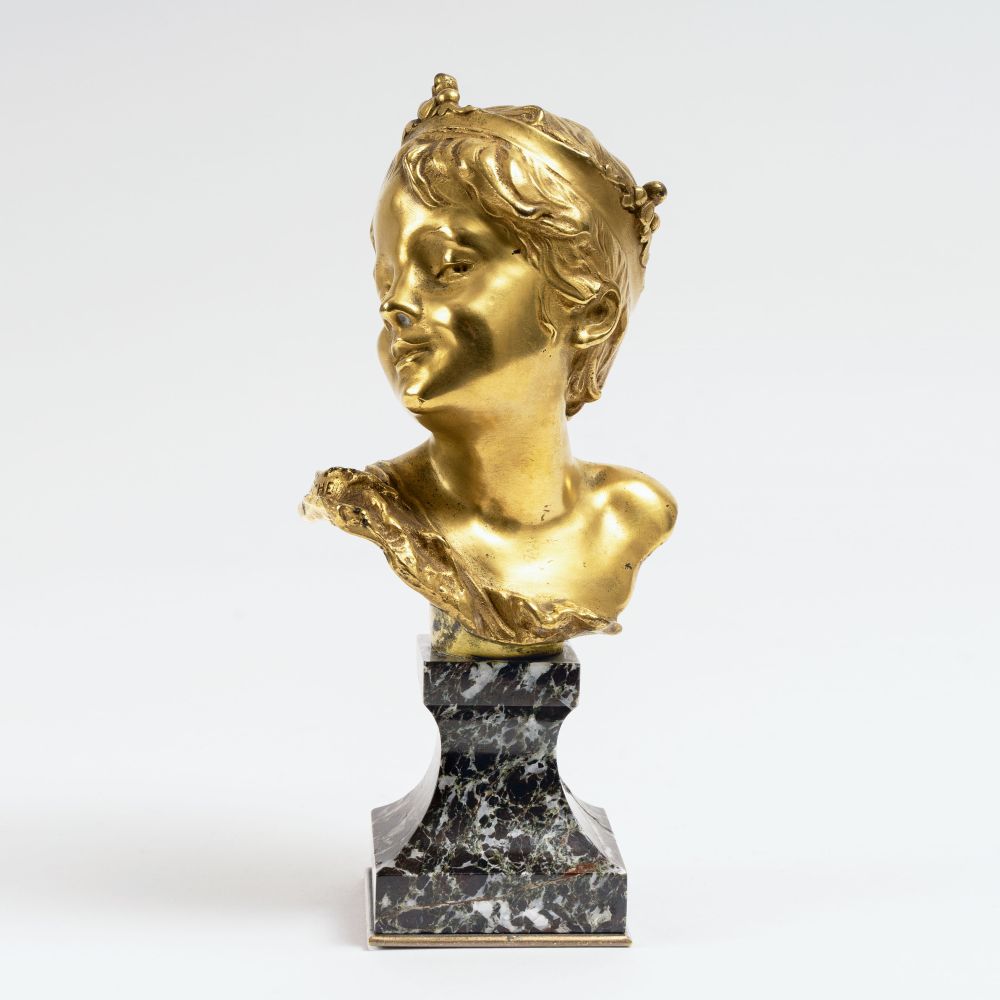 An Art Nouveau Bust 'L'Enfant Roi'