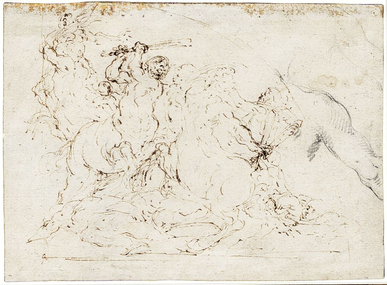Francesco Solimena, zugeschr. - Zentaurenkampf Zentaurenkampf