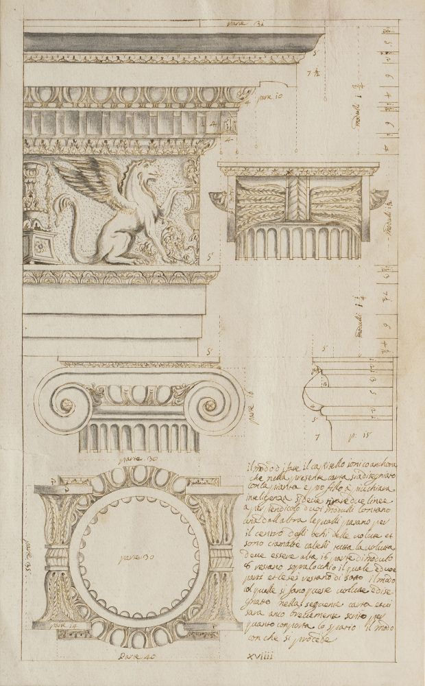 Italienischer Meister, tätig 2. Hälfte 18. Jh. - Roman Capitals Roman Capitals