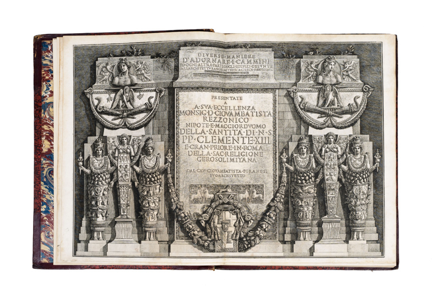 Giovanni Battista Piranesi - Buch: Diverse Maniere d'adornare i cammini Buch: Diverse Maniere d'adornare i cammini