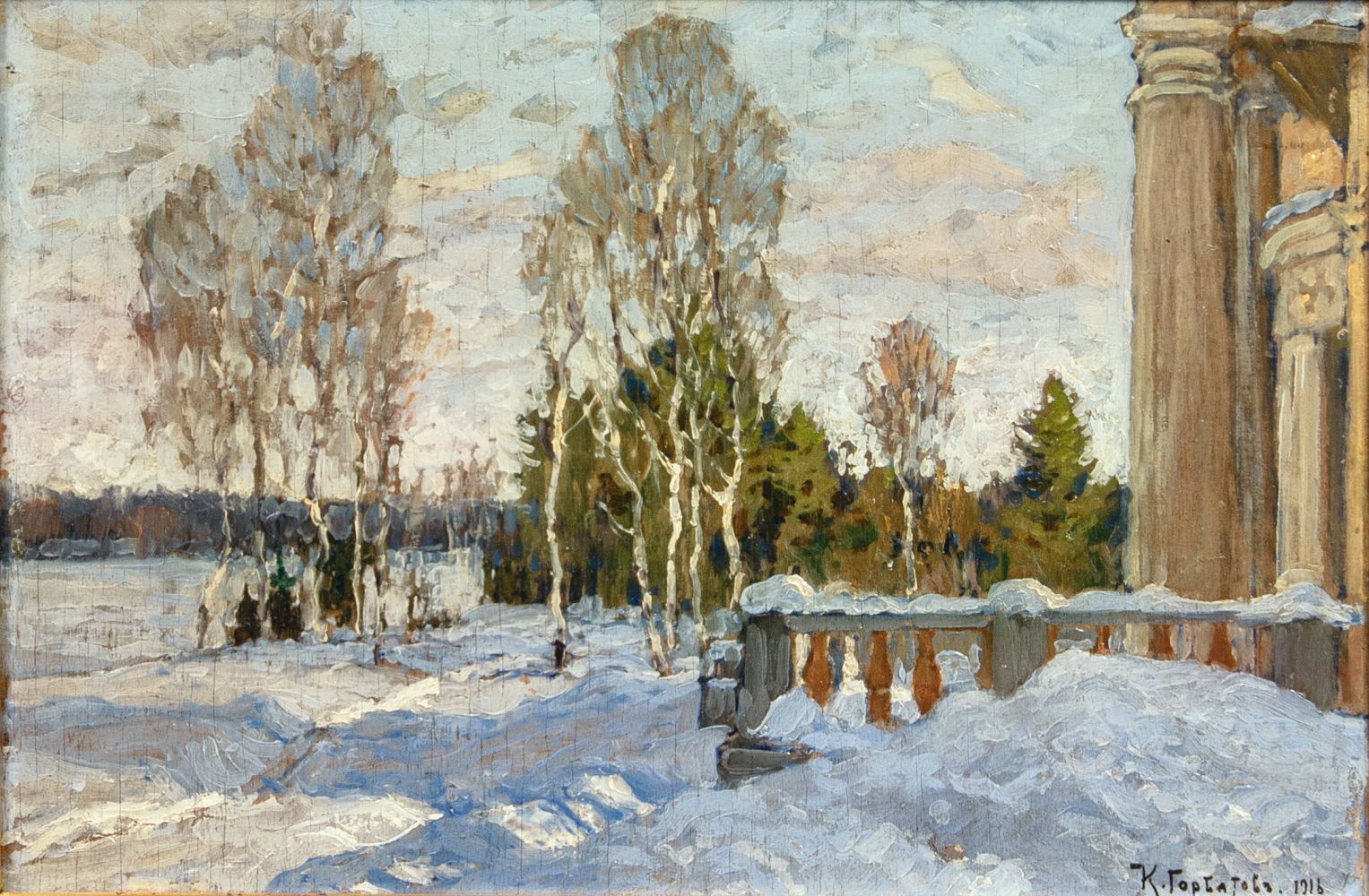Konstantin Ivanovich Gorbatov - Frühlingsanfang Frühlingsanfang