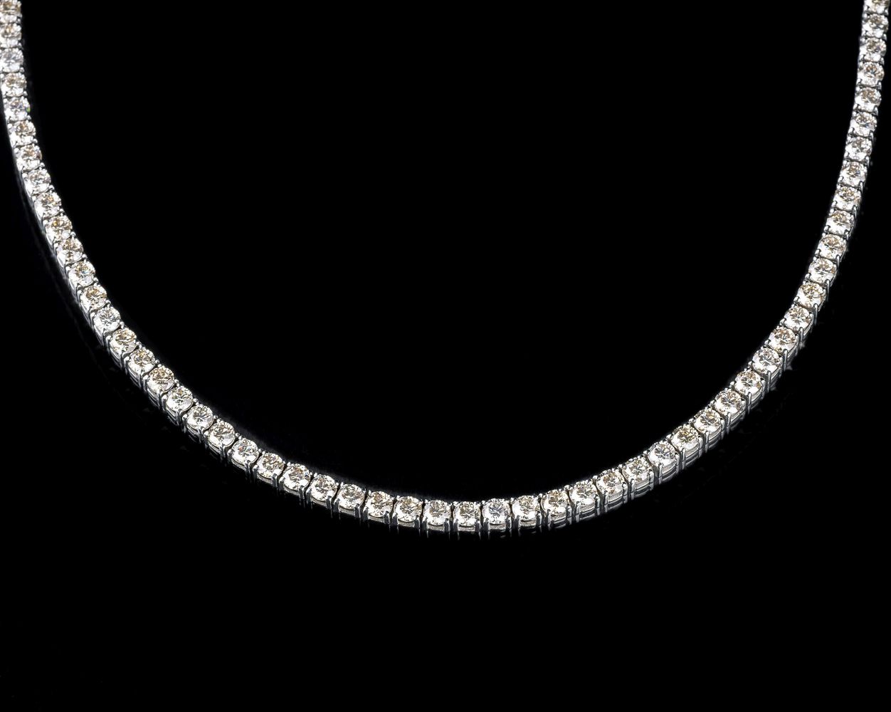 A highcarat Rivière Diamond Necklace - image 2