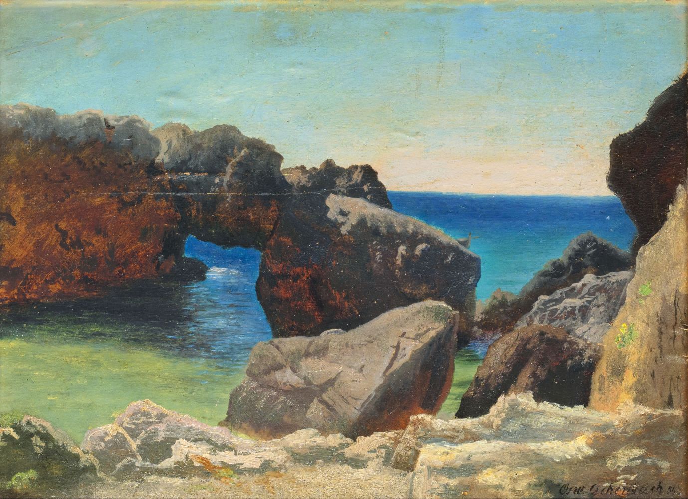 Rocky Coast of Capri