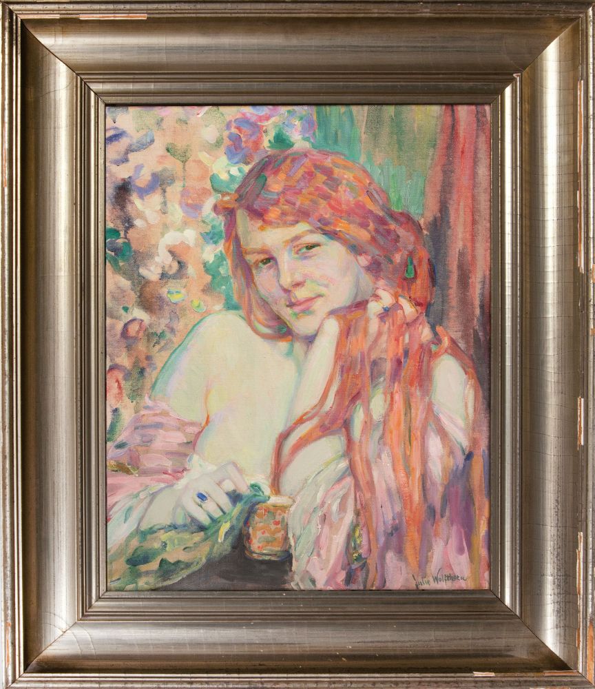 Junge Frau mit roten Haaren - Bild 2