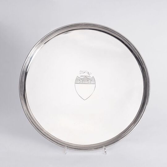 A Large George III Plate