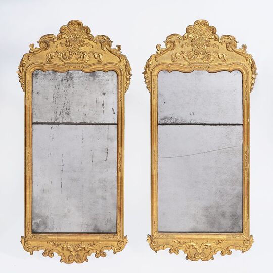 A Pair of Rococo Mirrors