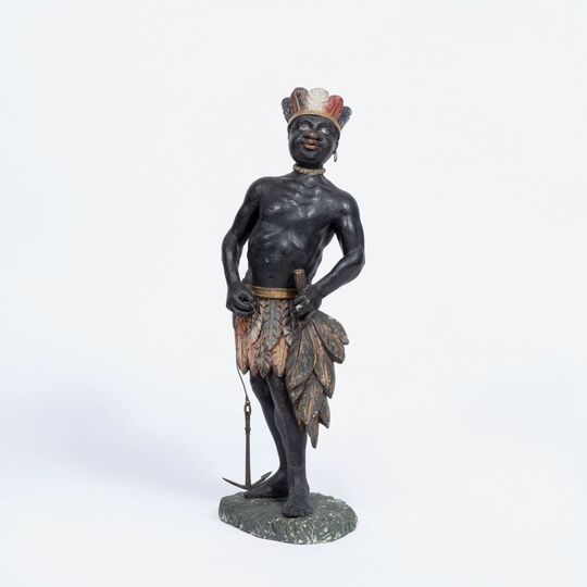 Figure of an African