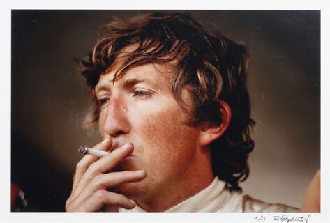 Jochen Rindt, rauchend