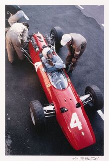 Ferrari driver Lorenzo Bandini