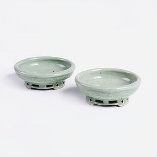 A Pair of Celadon Bowls
