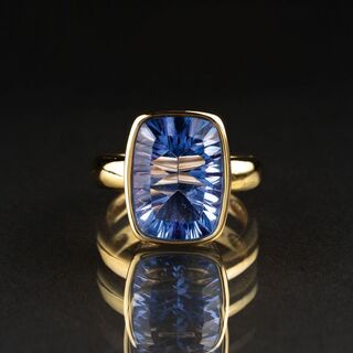 A Blue Topaz Ring