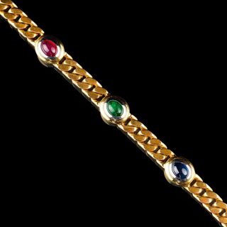A Bracelet with Gemstones