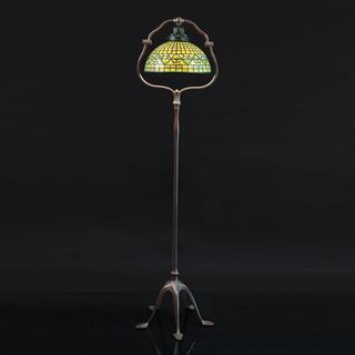 'Vine border' Bell Floor Lamp